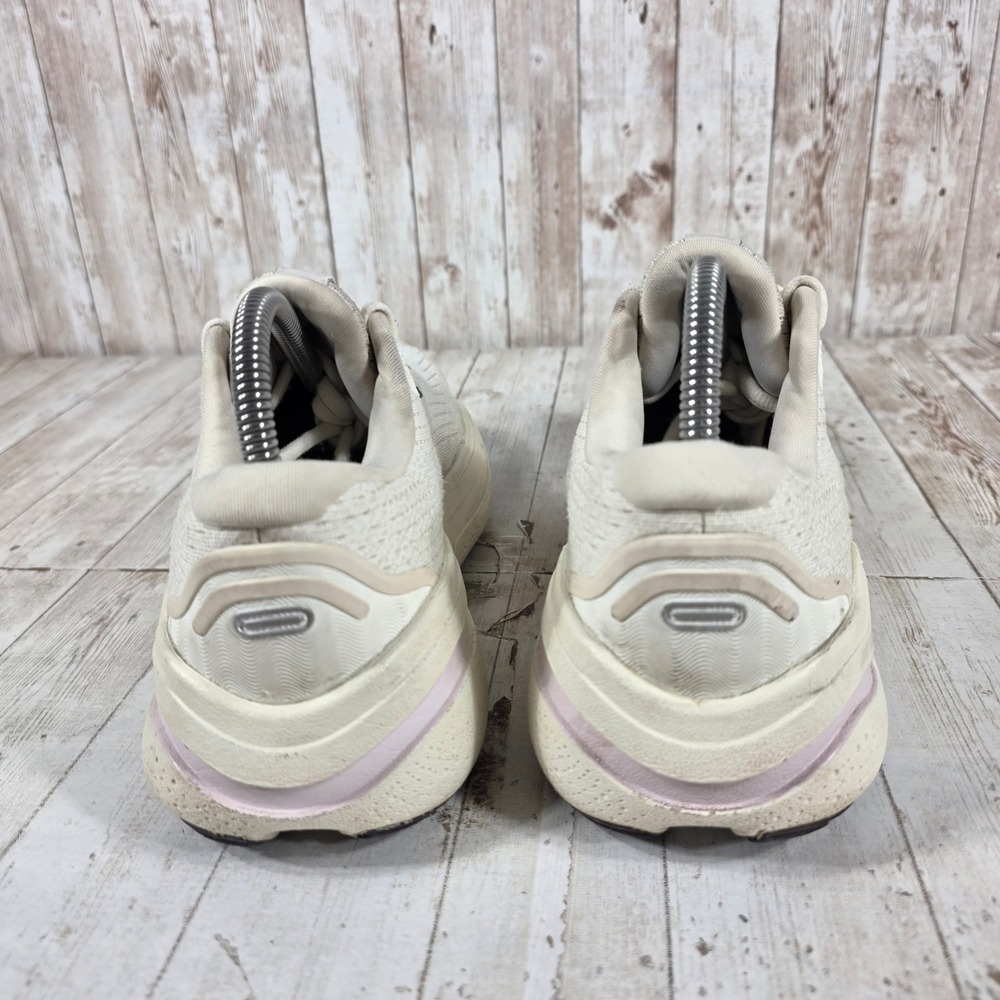 Brooks Ghost Max Womens 8.5 Running Shoes Cream White Lilac  Max Cushion - Picture 3 of 8